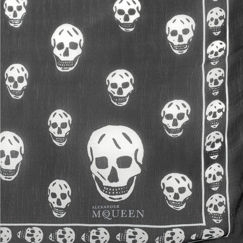 Alexander McQueen scarf worn a handful of times